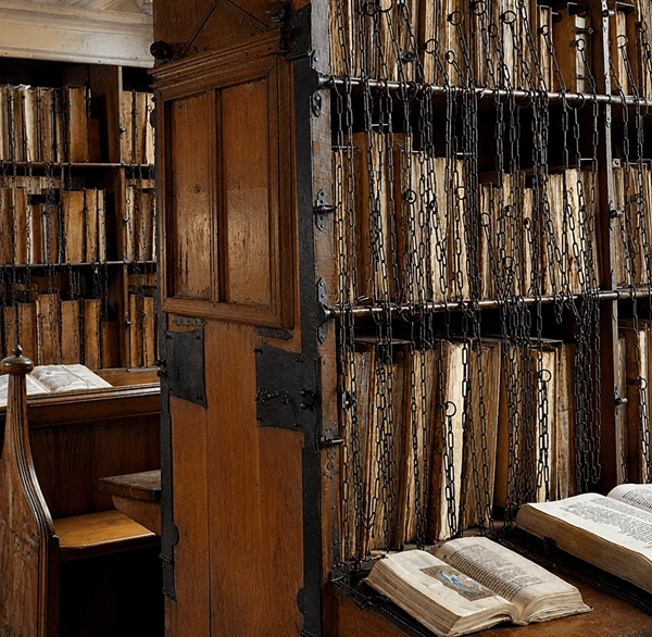 The Hereford chained library